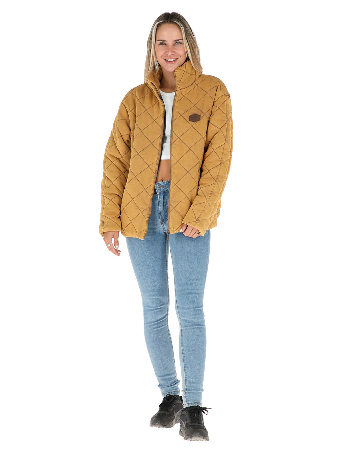 Chaqueta Bosco Mujer - Mostaza