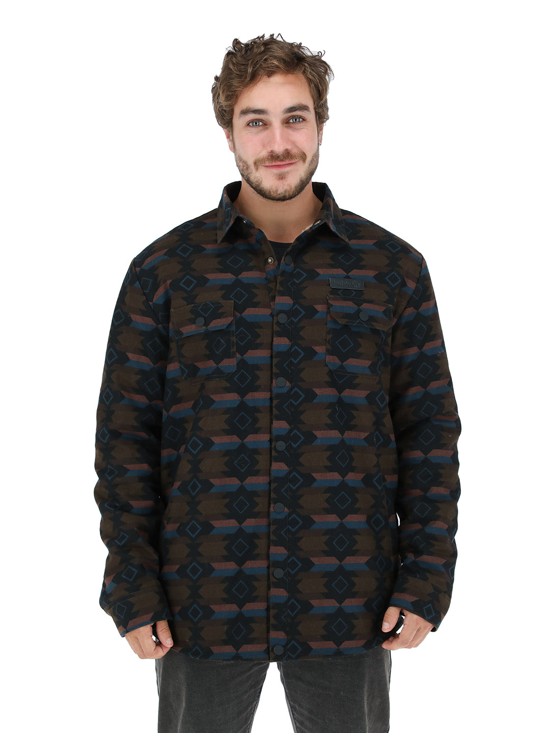 Chaqueta Buffalo Soldier Hombre - Cafe