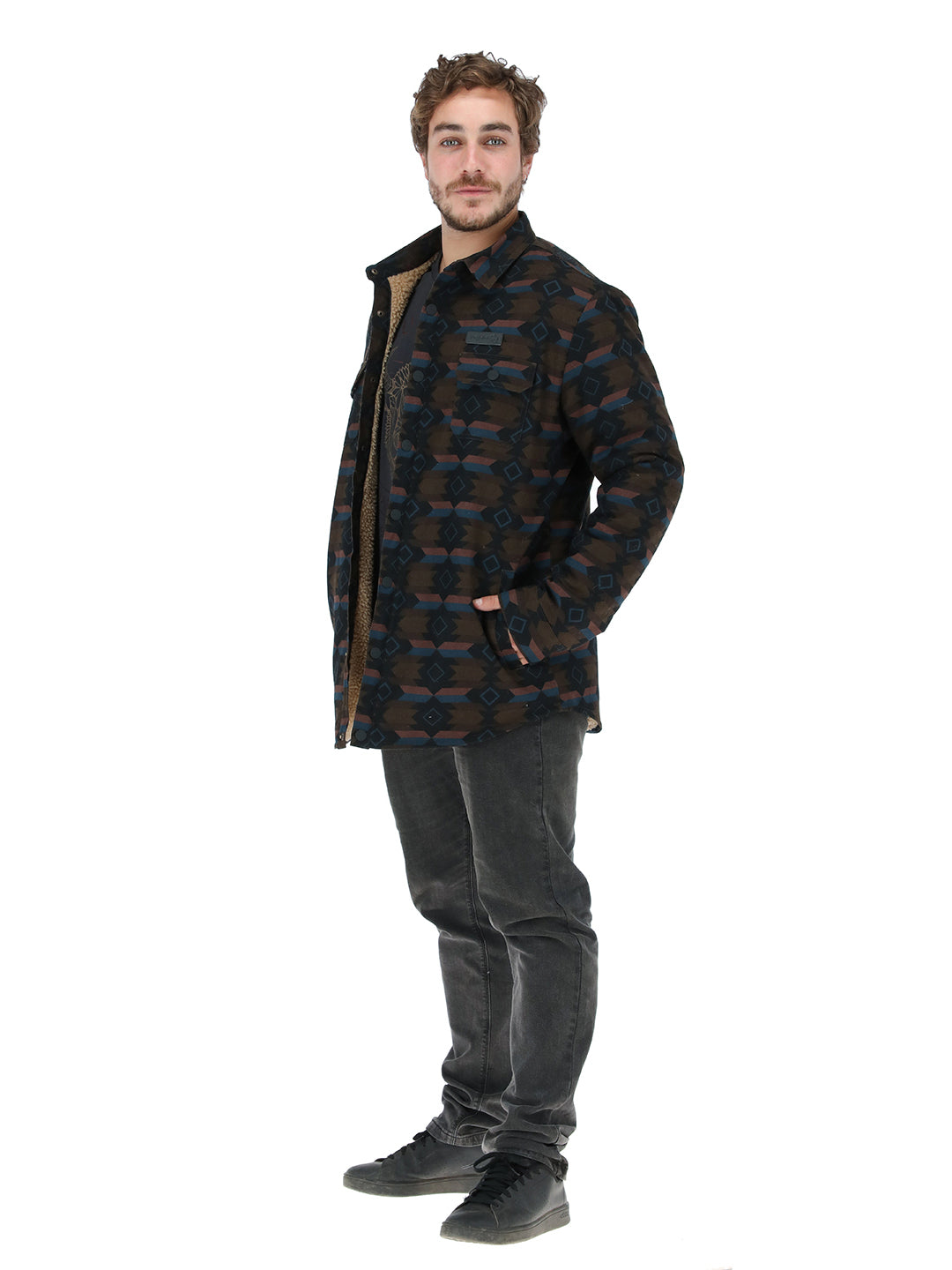 Chaqueta Buffalo Soldier Hombre - Cafe