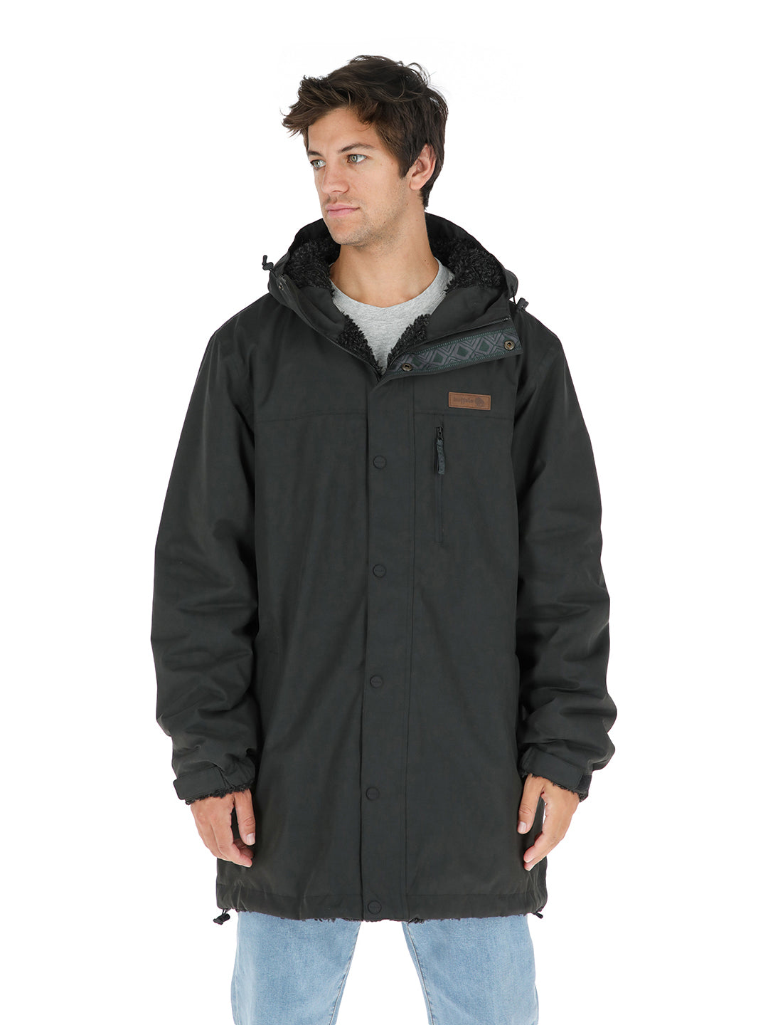 Chaqueta Camaleon Hombre - Negro - Negro Jaspeado