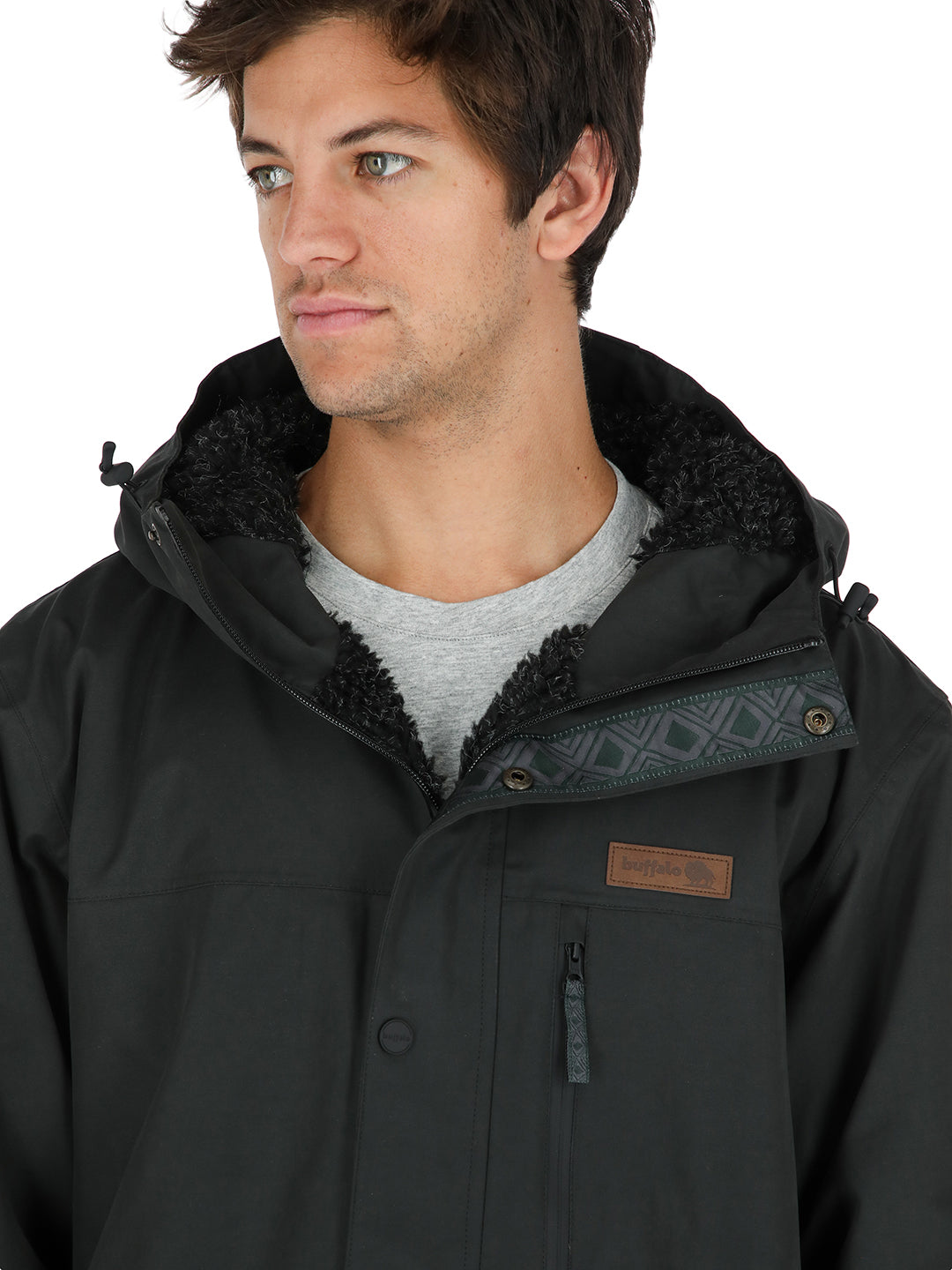 Chaqueta Camaleon Hombre - Negro - Negro Jaspeado