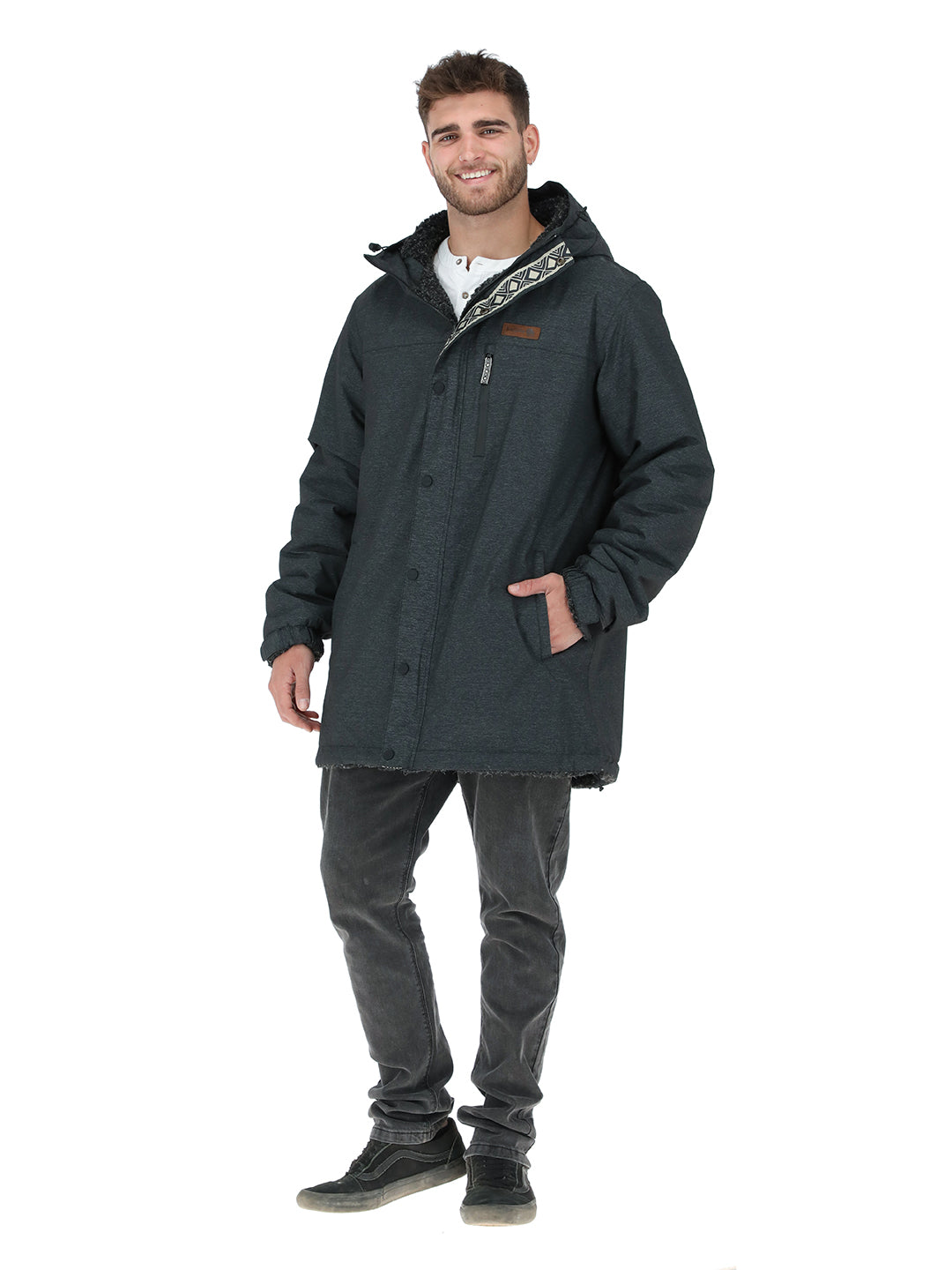 Chaqueta Camaleon I Hombre - Negro - Negro Jaspeado