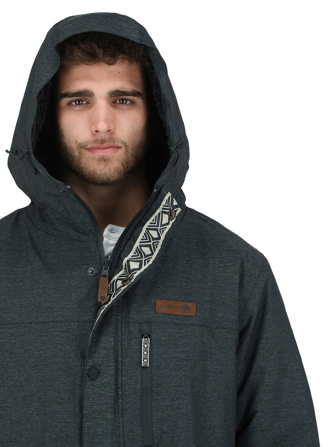 Chaqueta Camaleon I Hombre - Negro - Negro Jaspeado