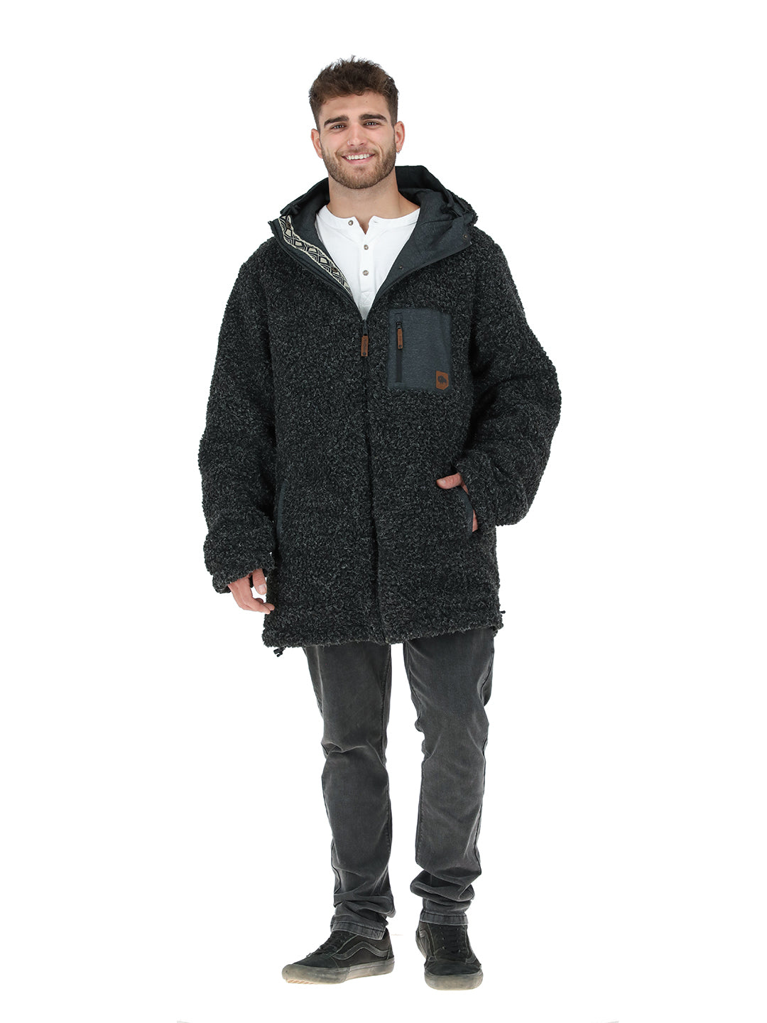 Chaqueta Camaleon I Hombre - Negro - Negro Jaspeado
