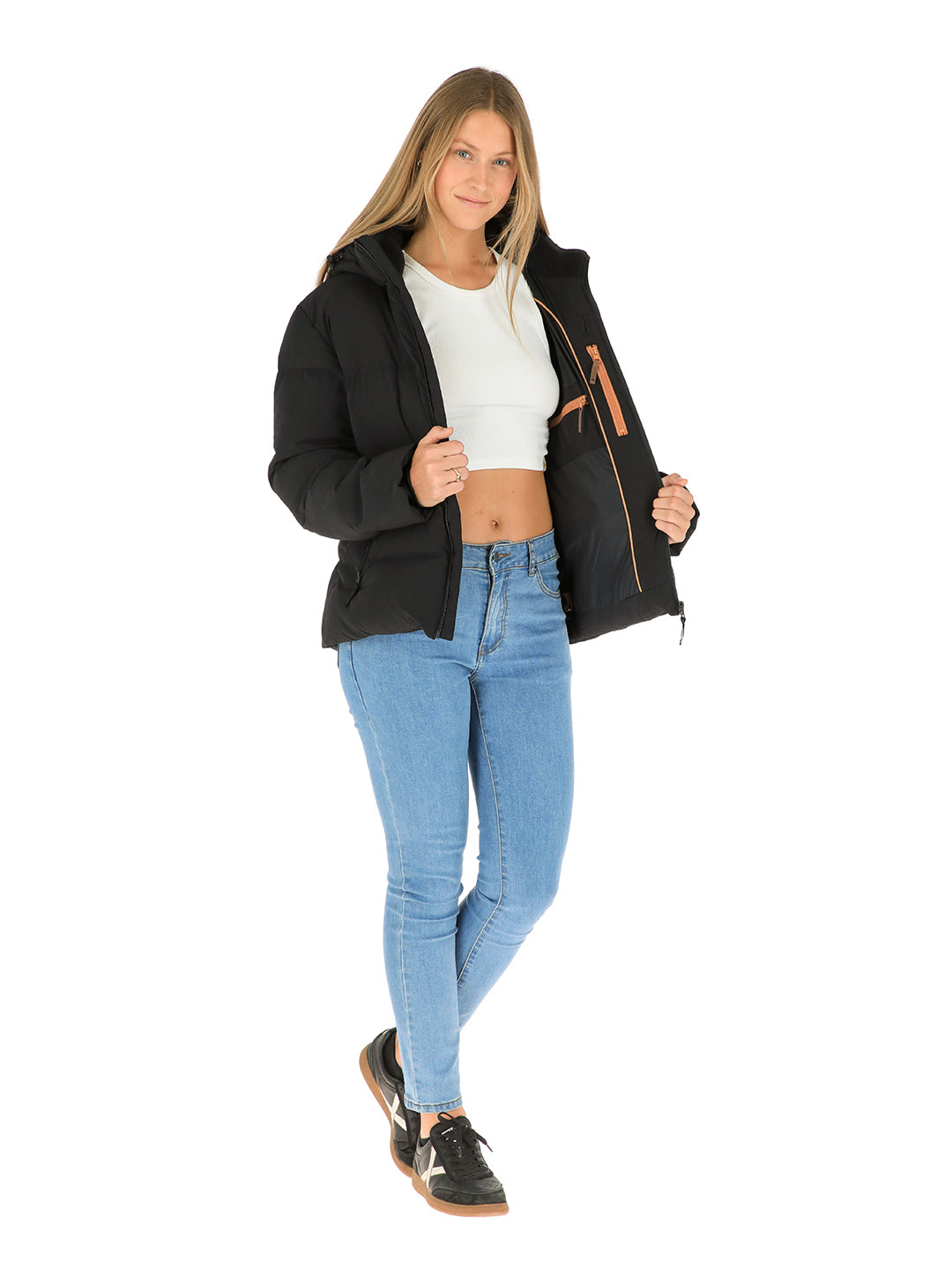 Chaqueta Camanchaca Mujer - Negro