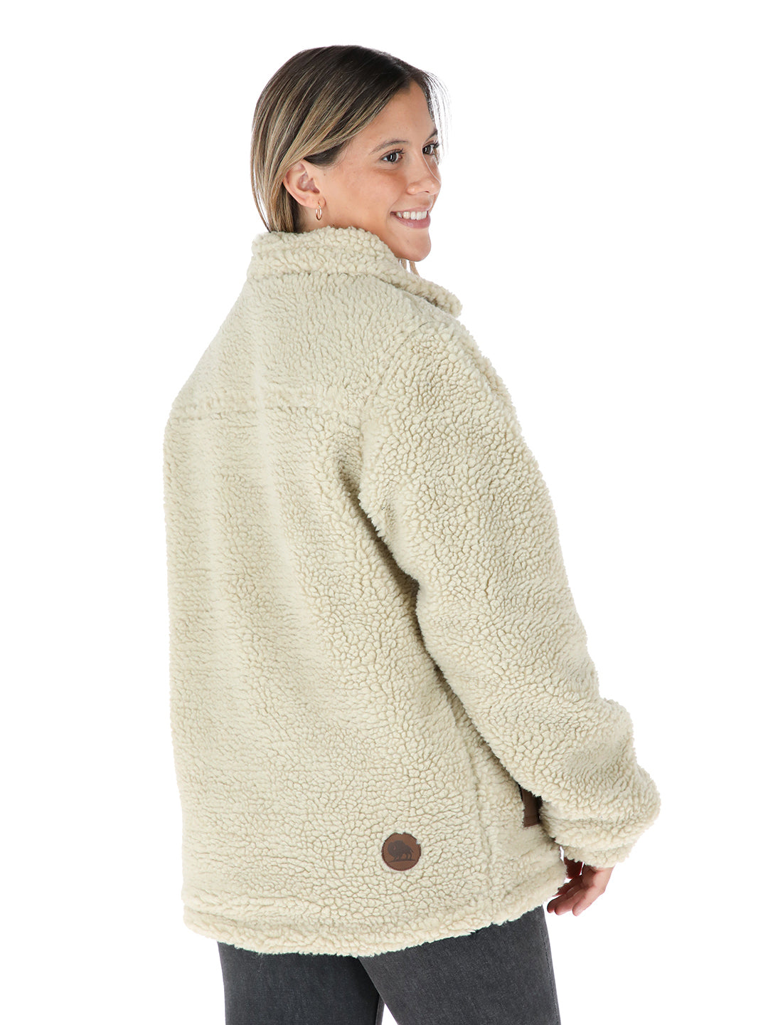 Chaqueta Chepu Mujer - Beige - Negro