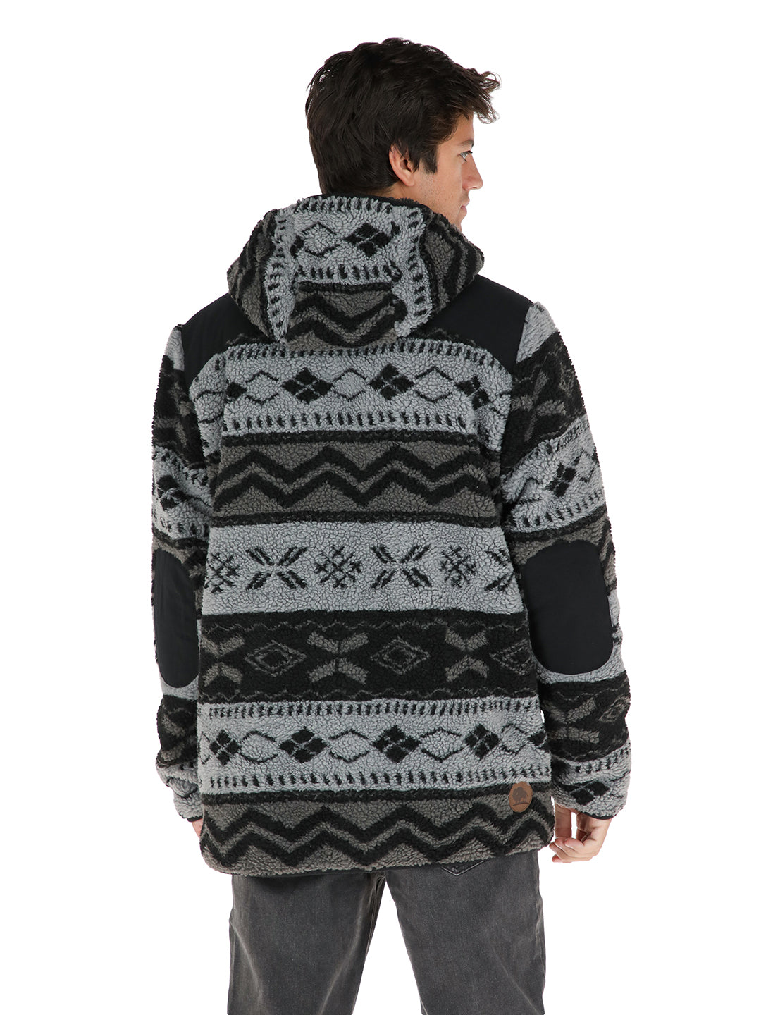 Chaqueta Chipodos Print Hombre - Gris - Marengo Jaspeado