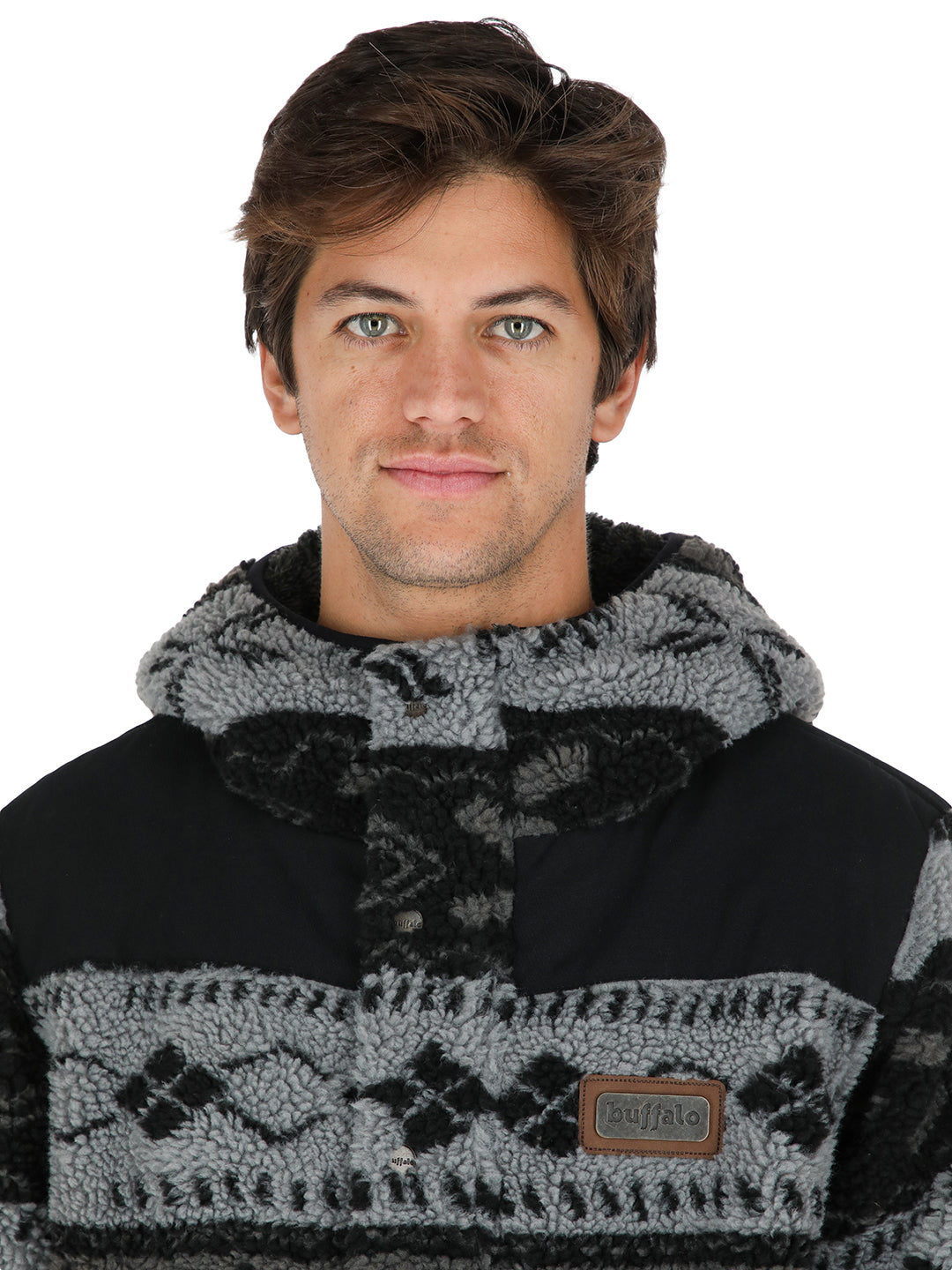 Chaqueta Chipodos Print Hombre - Gris - Marengo Jaspeado