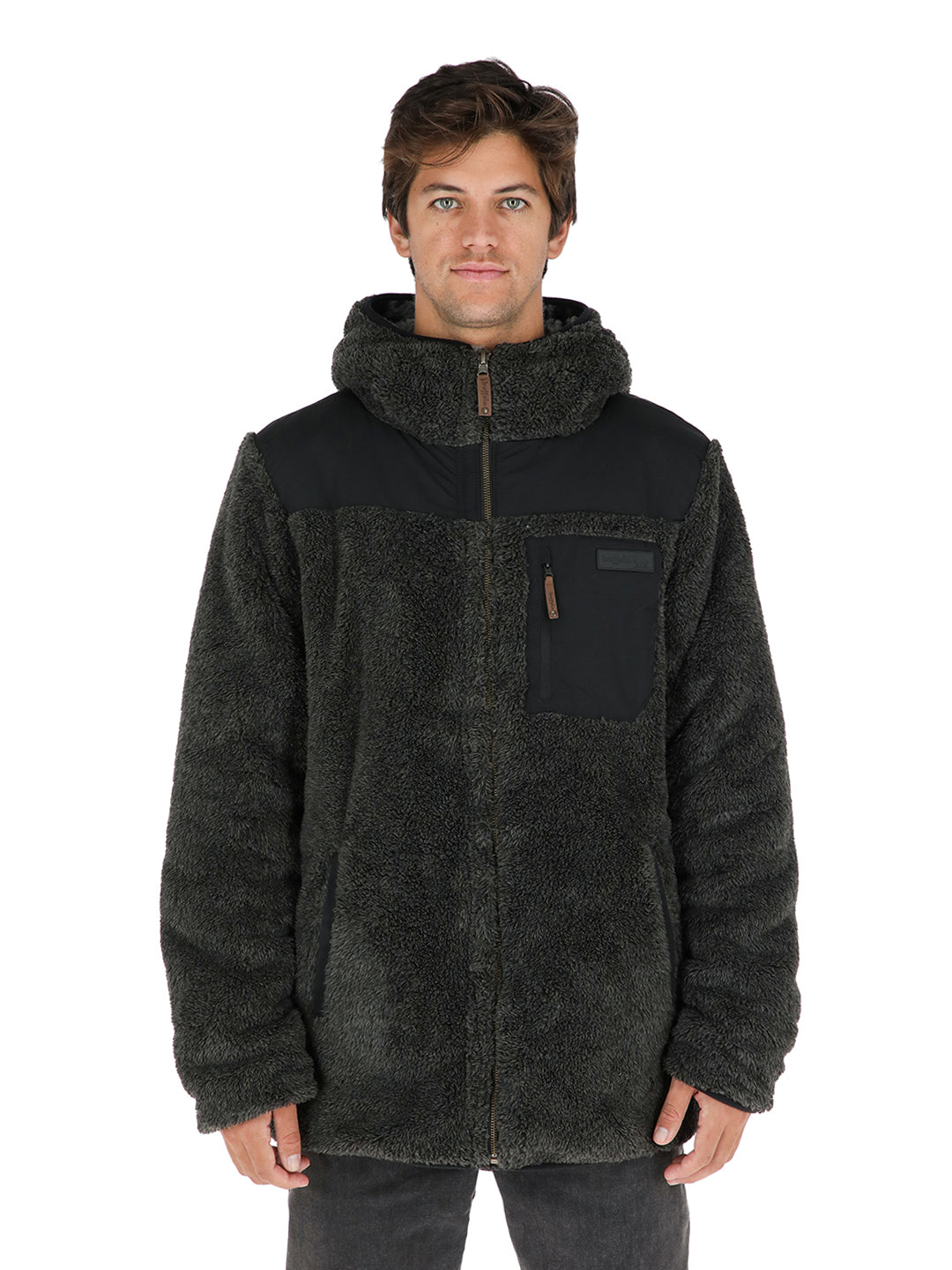 Chaqueta Chipodos Print Hombre - Gris - Marengo Jaspeado