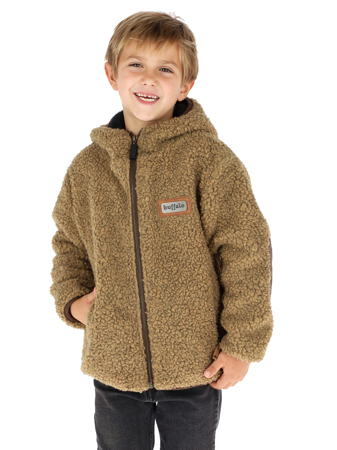 Chaqueta Chiporro Niños - Mostaza Jaspeado