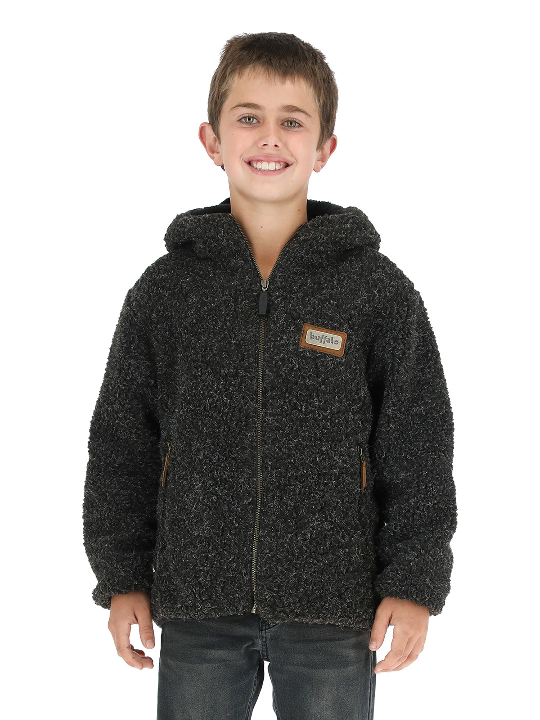 Chaqueta Chiporro Niños - Negro Jaspeado