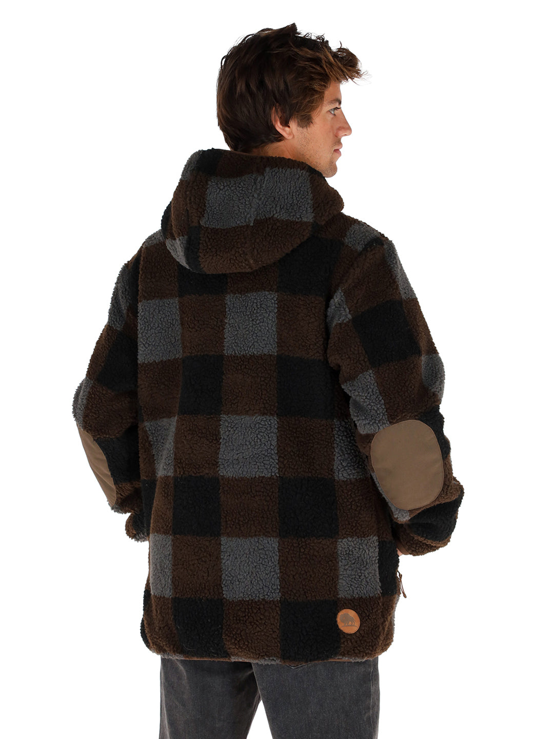 Chaqueta Chiporro Print Hombre - Cafe