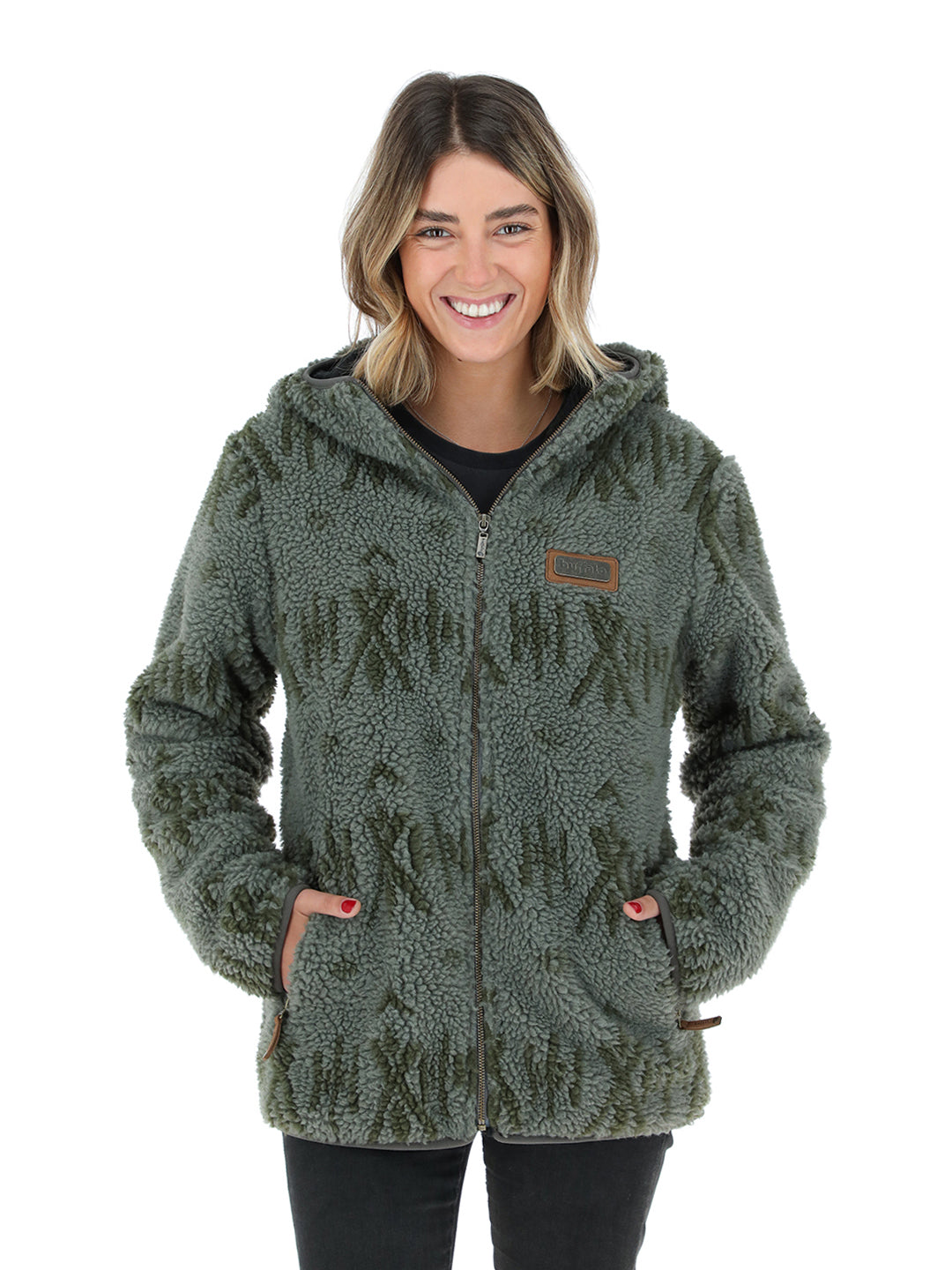 Chaqueta Chiporro Print Mujer - Verde