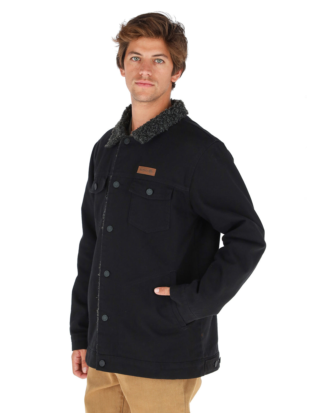 Chaqueta Foresta Hombre - Negro - Negro Jaspeado