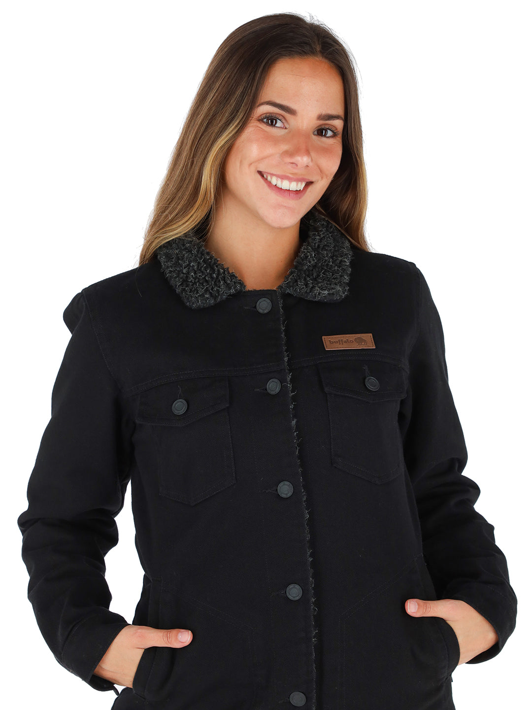 Chaqueta Foresta Mujer - Negro - Negro Jaspeado