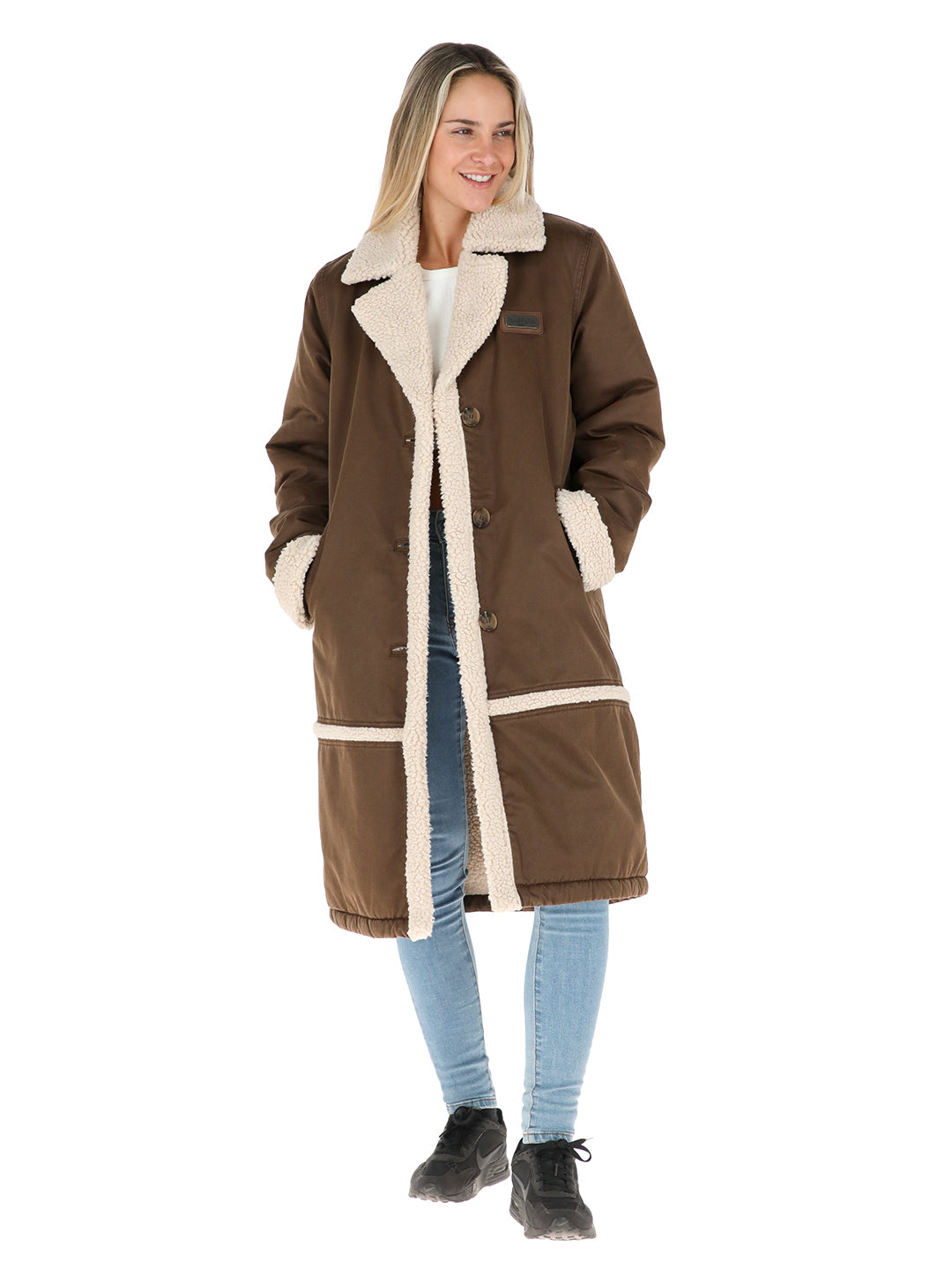 Chaqueta Koa Mujer - Cafe