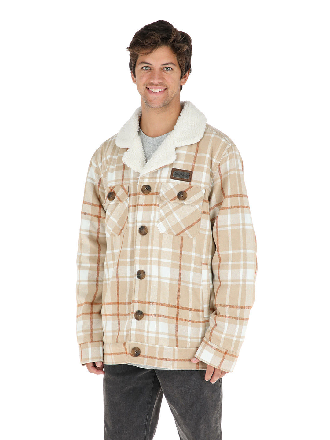 Chaqueta Lafken Hombre - Cafe