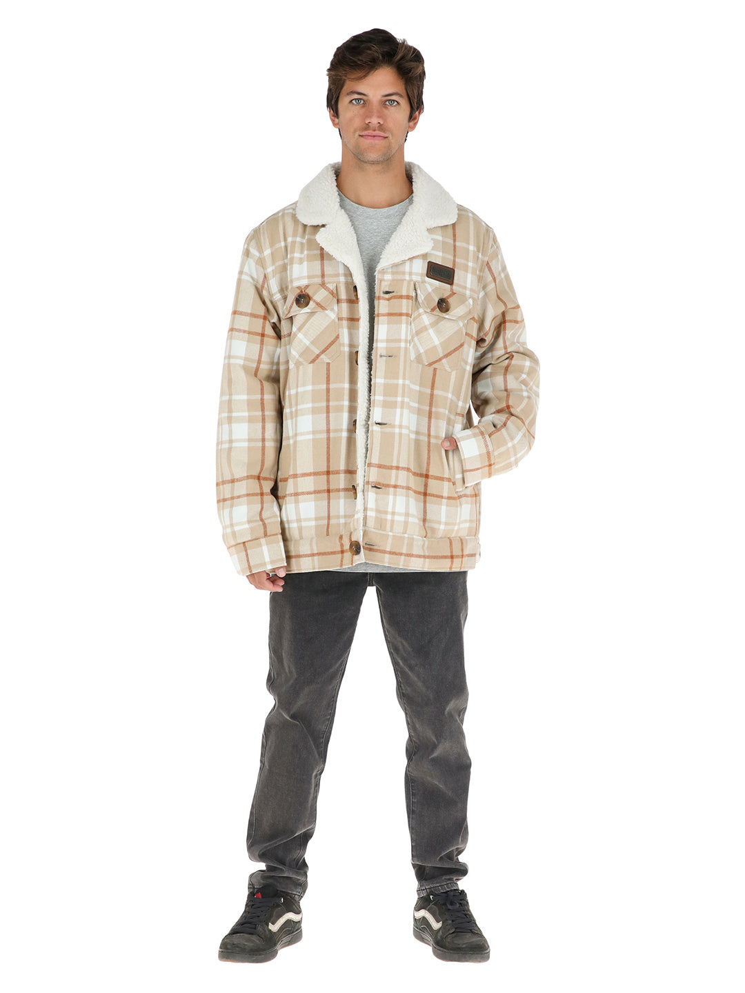 Chaqueta Lafken Hombre - Cafe