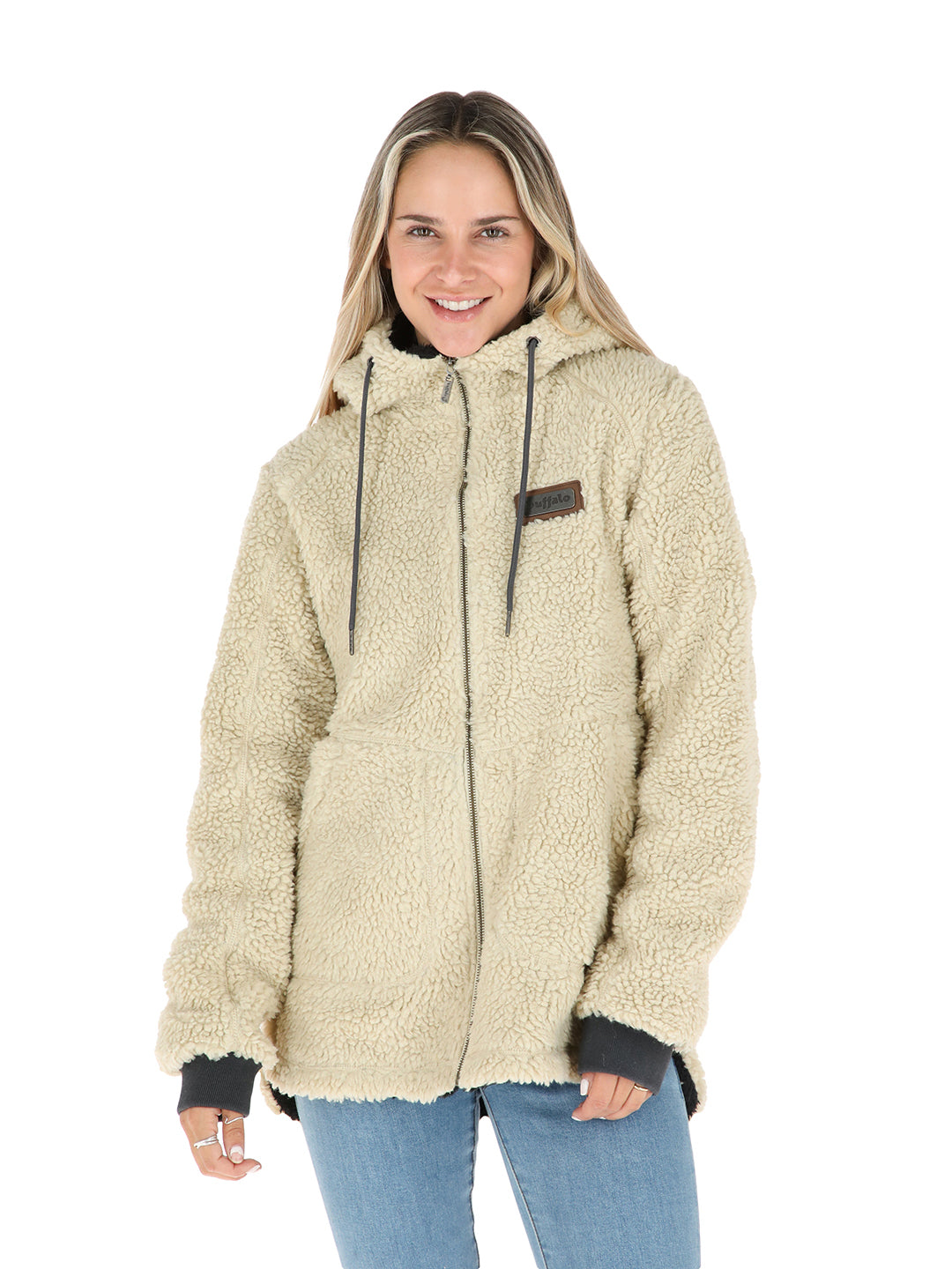 Chaqueta Lemu Mujer - Crudo