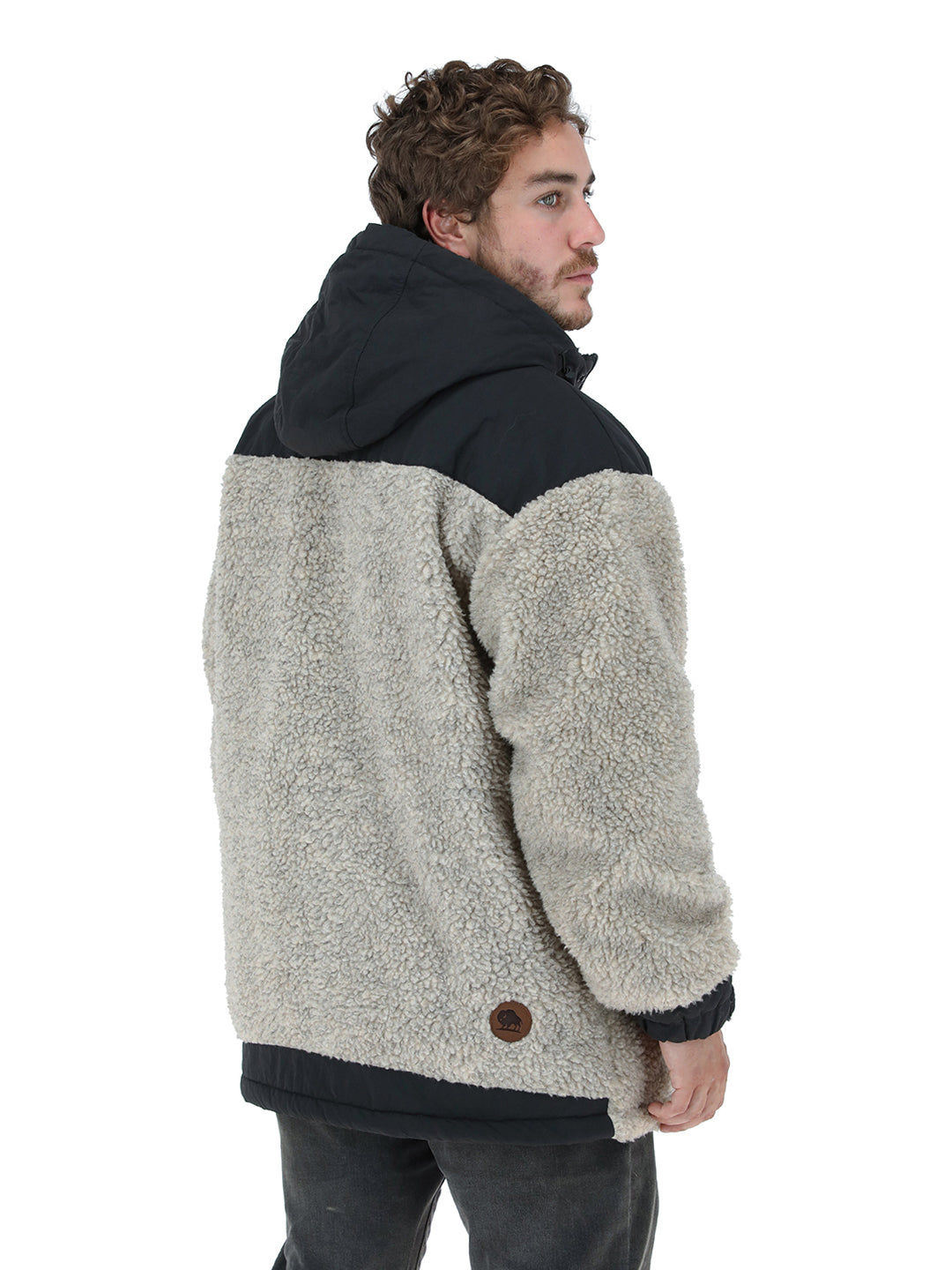 Chaqueta Papua Hombre - Lana Jaspeado