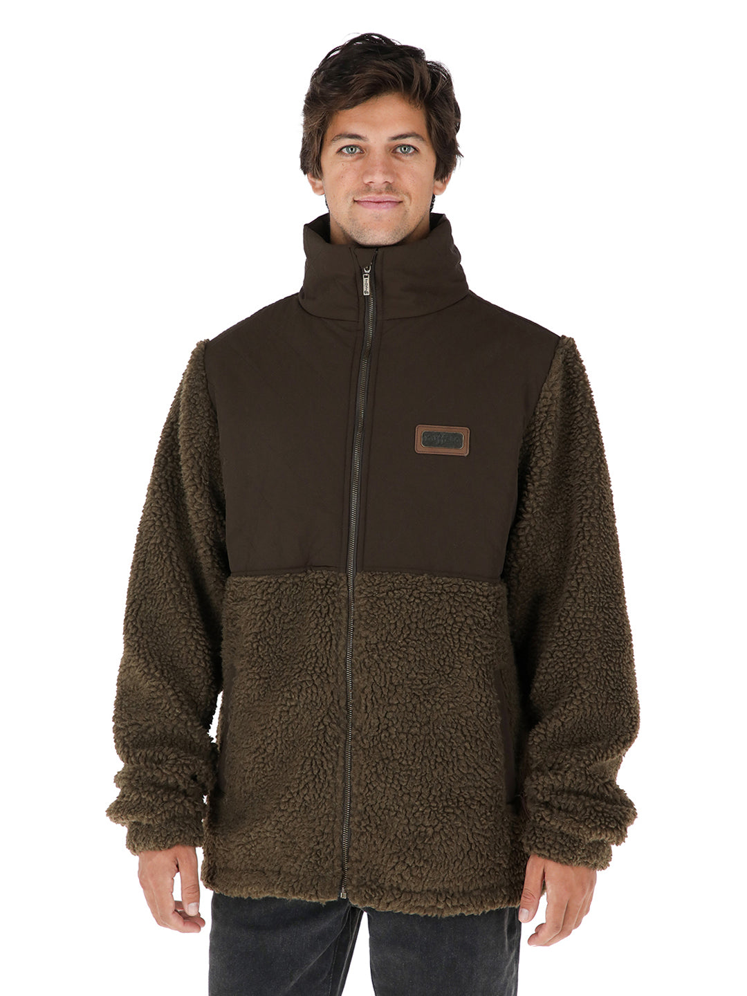 Chaqueta Pehuen Hombre - Cafe