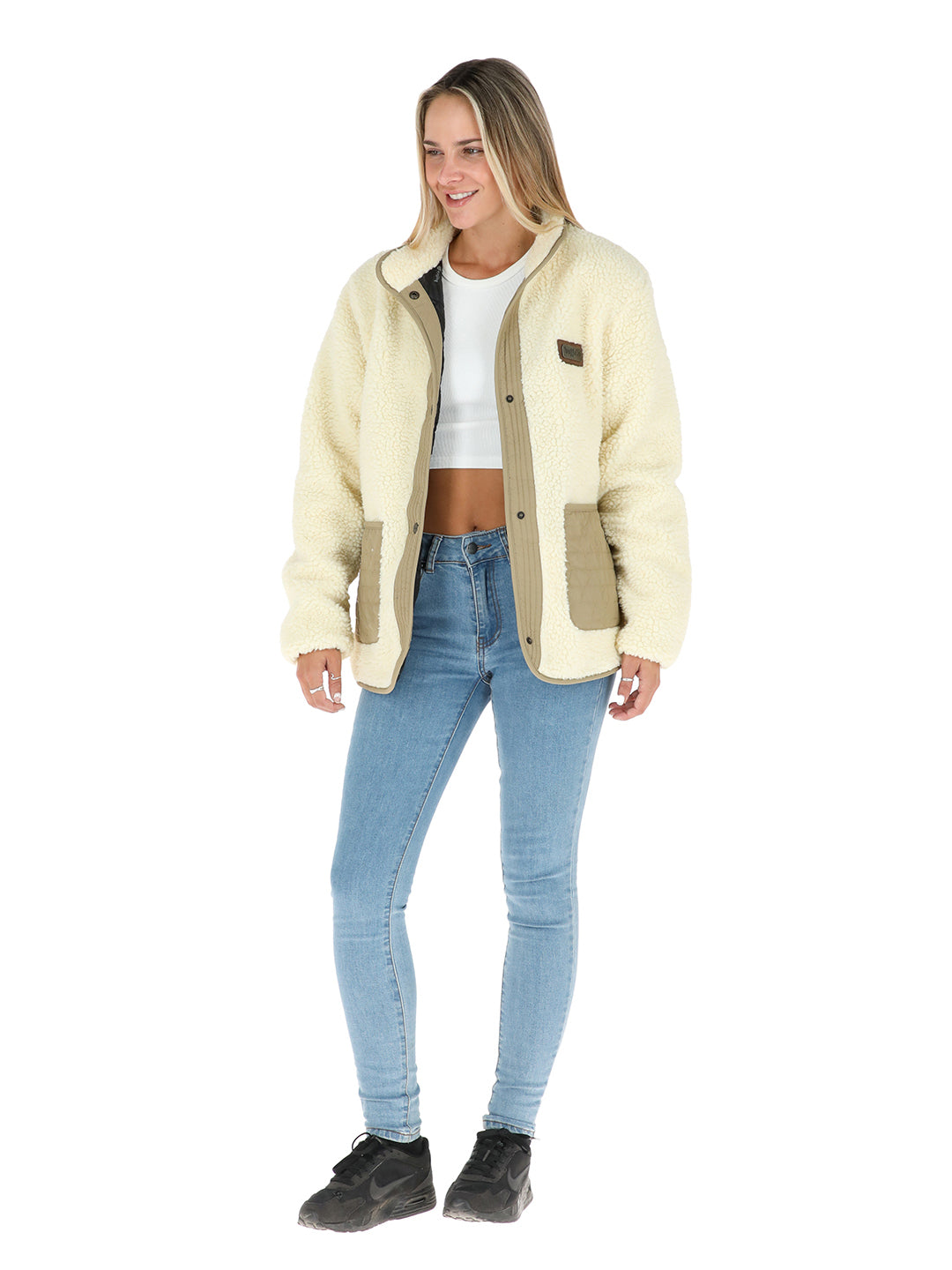 Chaqueta Peti Mujer - Crudo