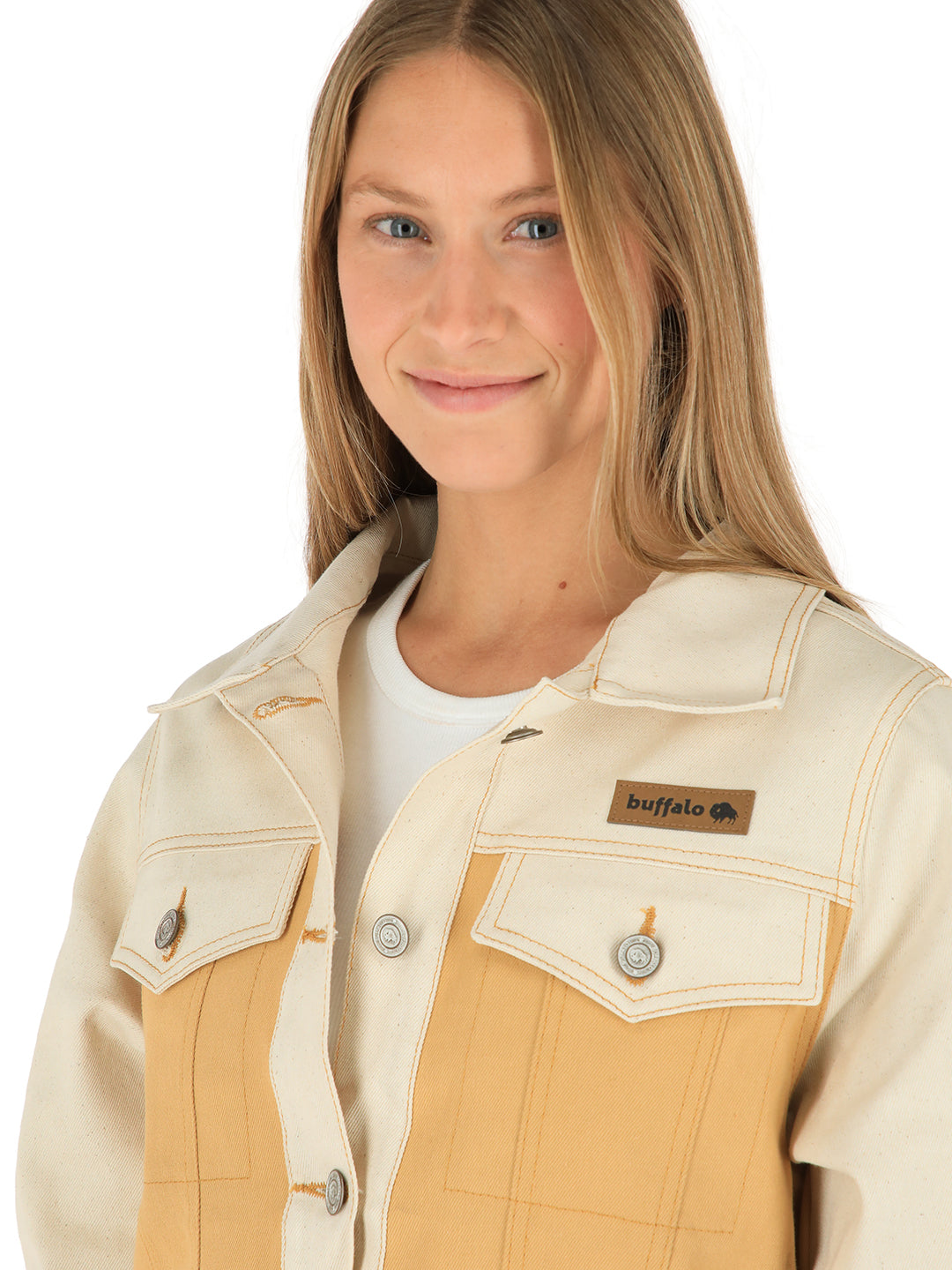 Chaqueta Ribazo Mujer - Mostaza