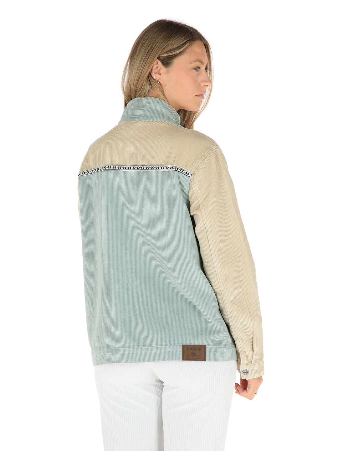 Chaqueta Teca Mujer - Celeste