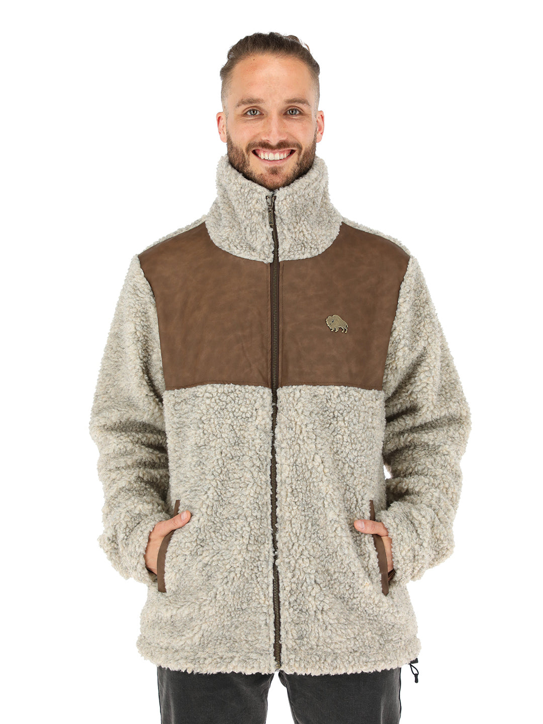 Chaqueta Terrain Hombre - Lana Jaspeado