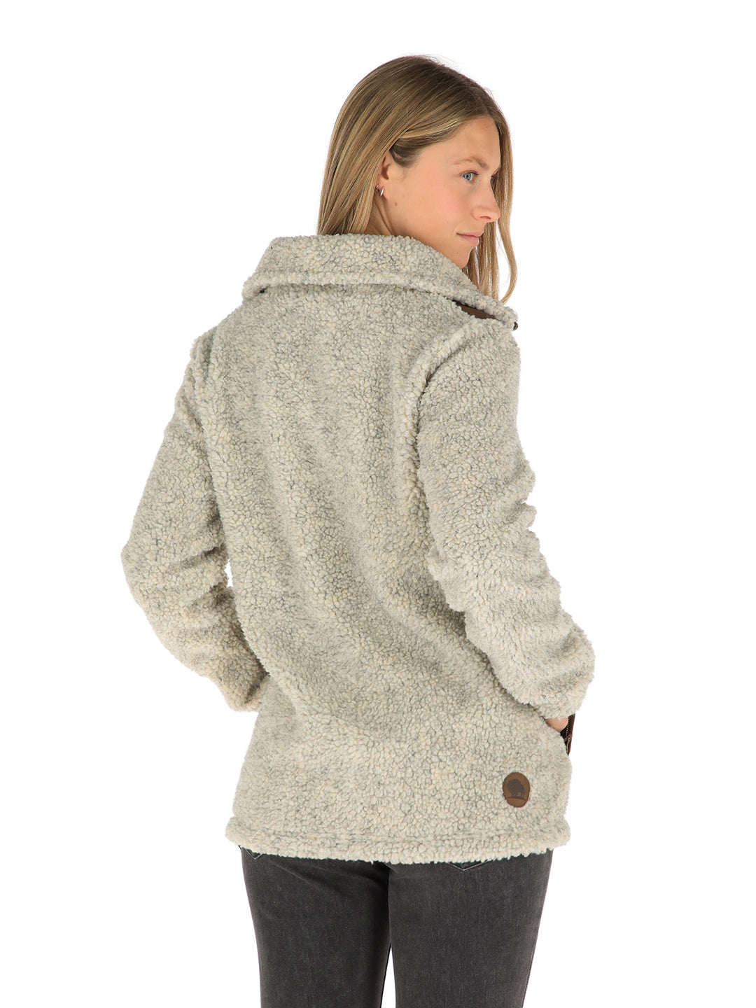 Chaqueta Terrain Mujer - Lana Jaspeado