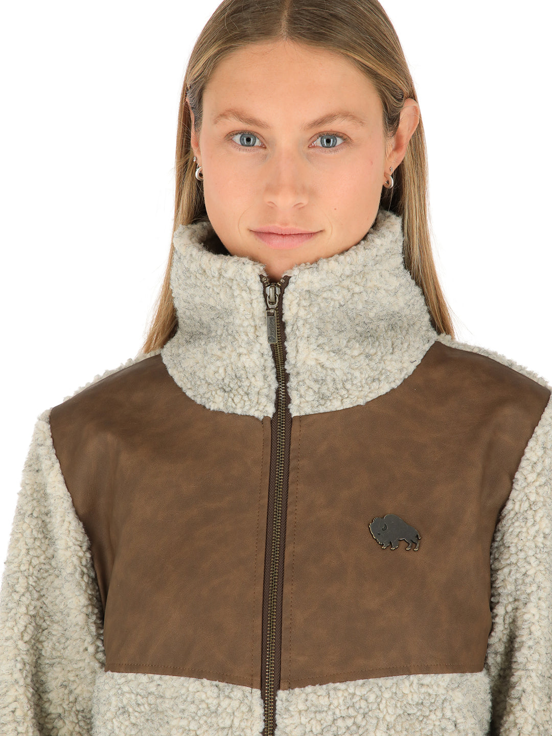 Chaqueta Terrain Mujer - Lana Jaspeado
