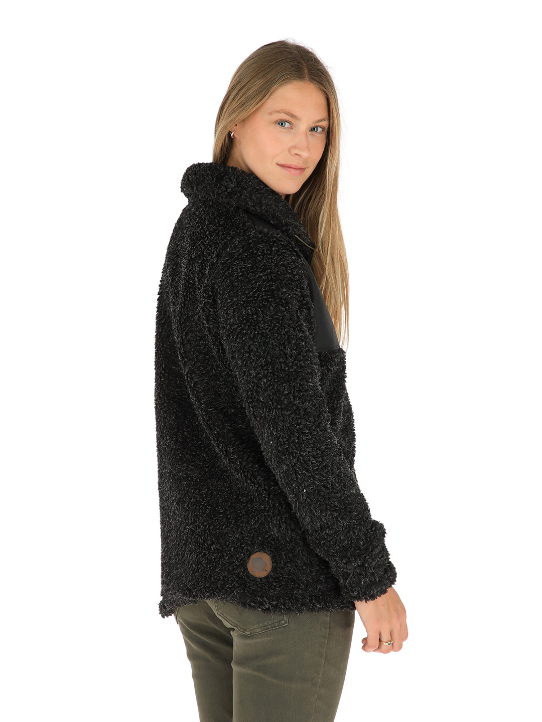Chaqueta Terrain Mujer - Negro Jaspeado