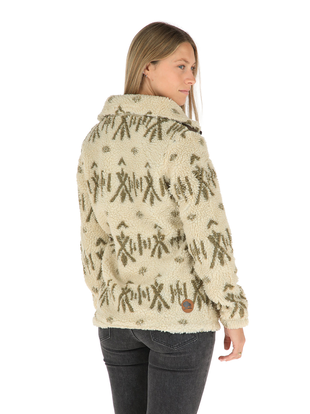 Chaqueta Terrain Mujer - Pattern Beige