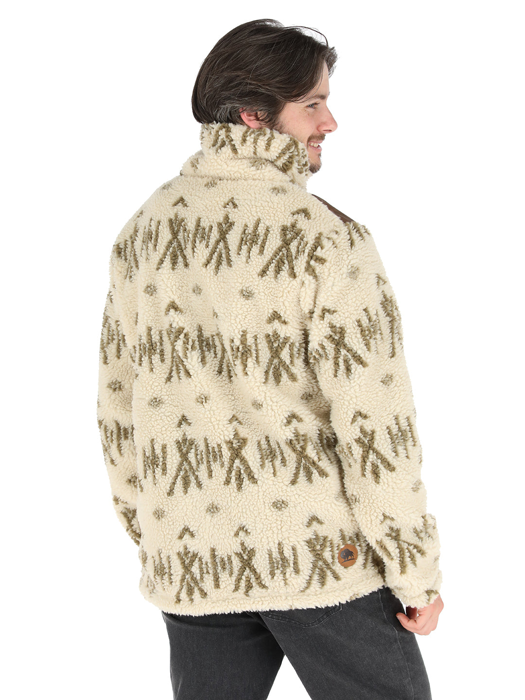Chaqueta Terrain Hombre - Pattern Beige