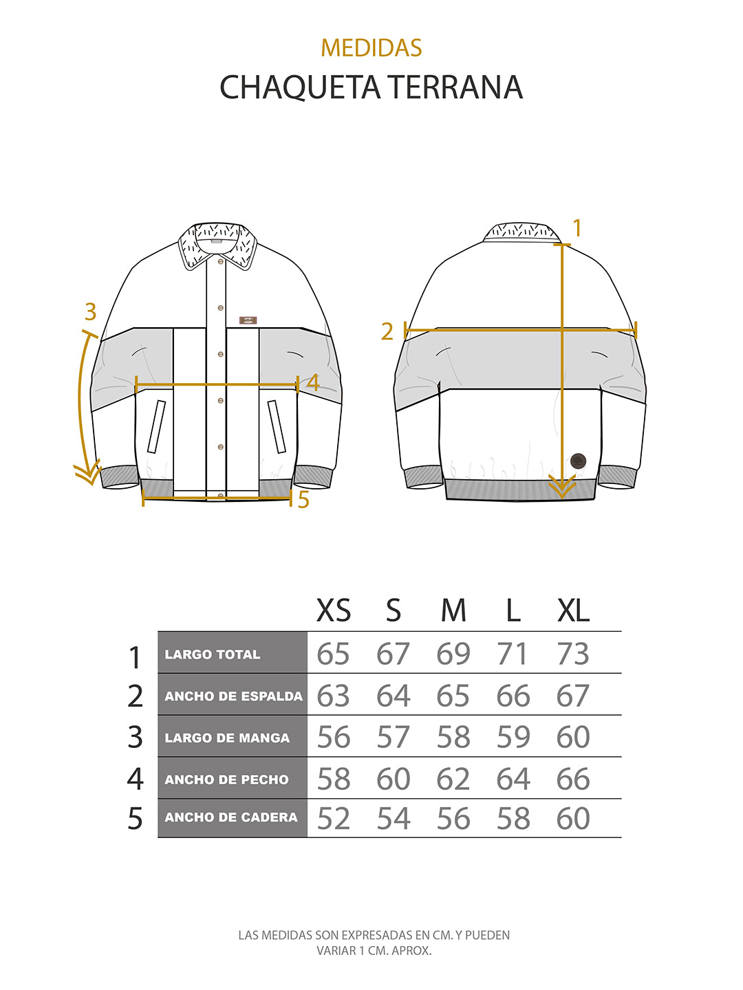 Chaqueta Terrana Mujer - Cafe