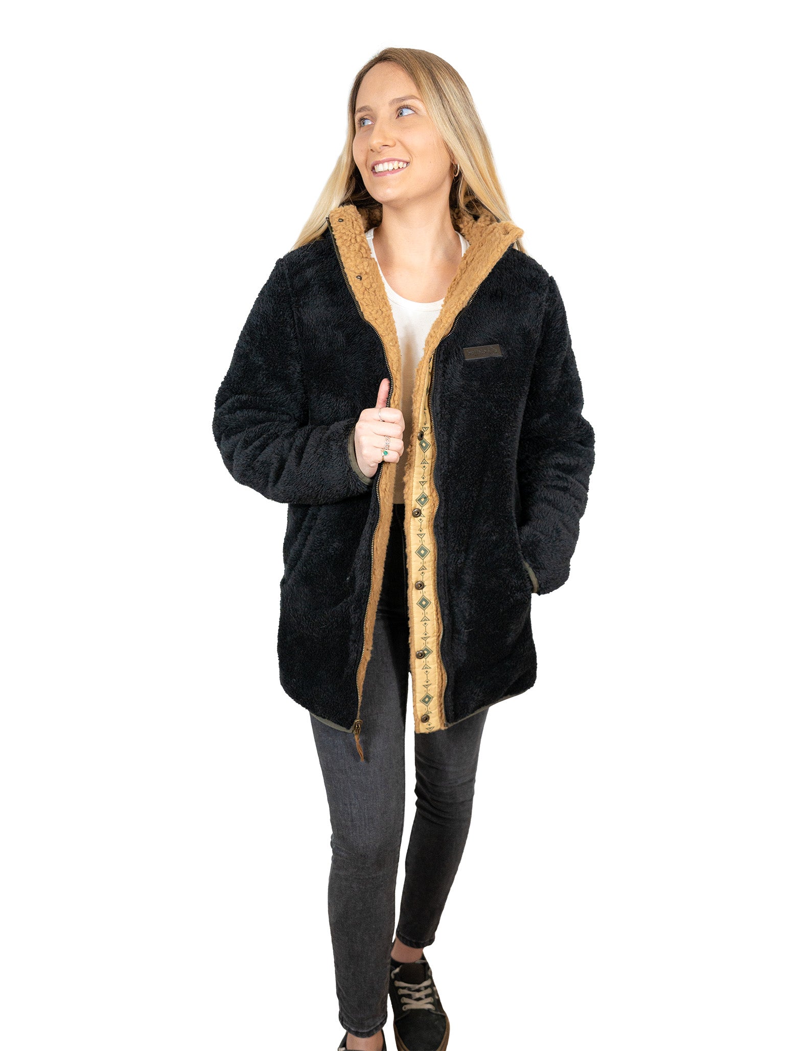 Chaqueta Reversible Chipodos Mujer