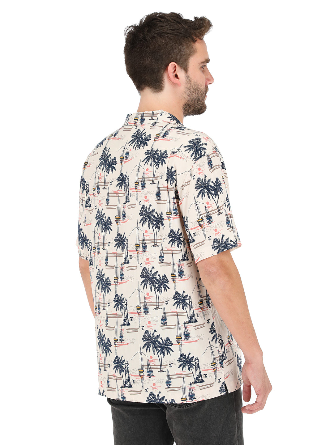 Guayabera Hombre - Beige