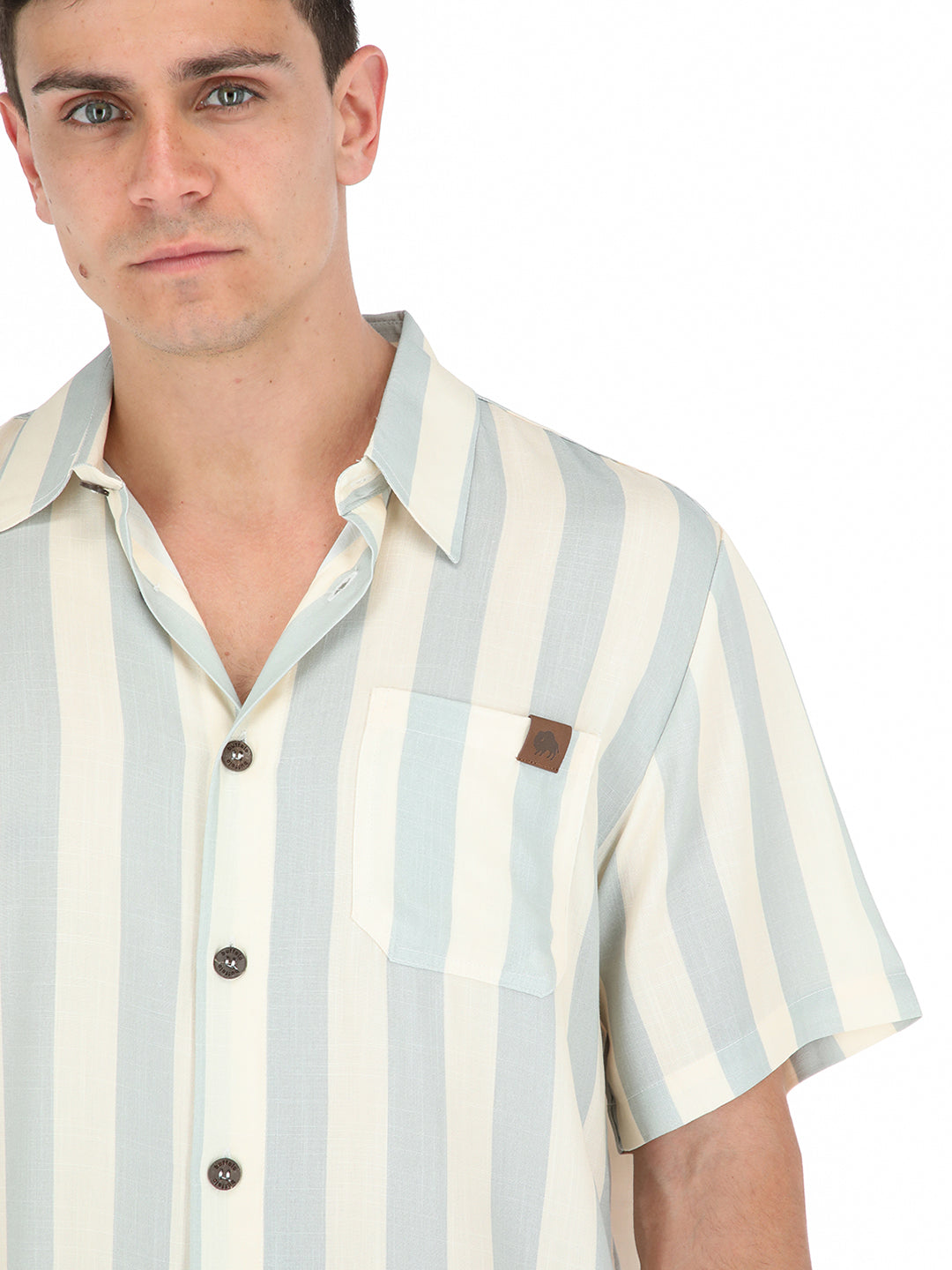 Guayabera Opal Hombre - Beige