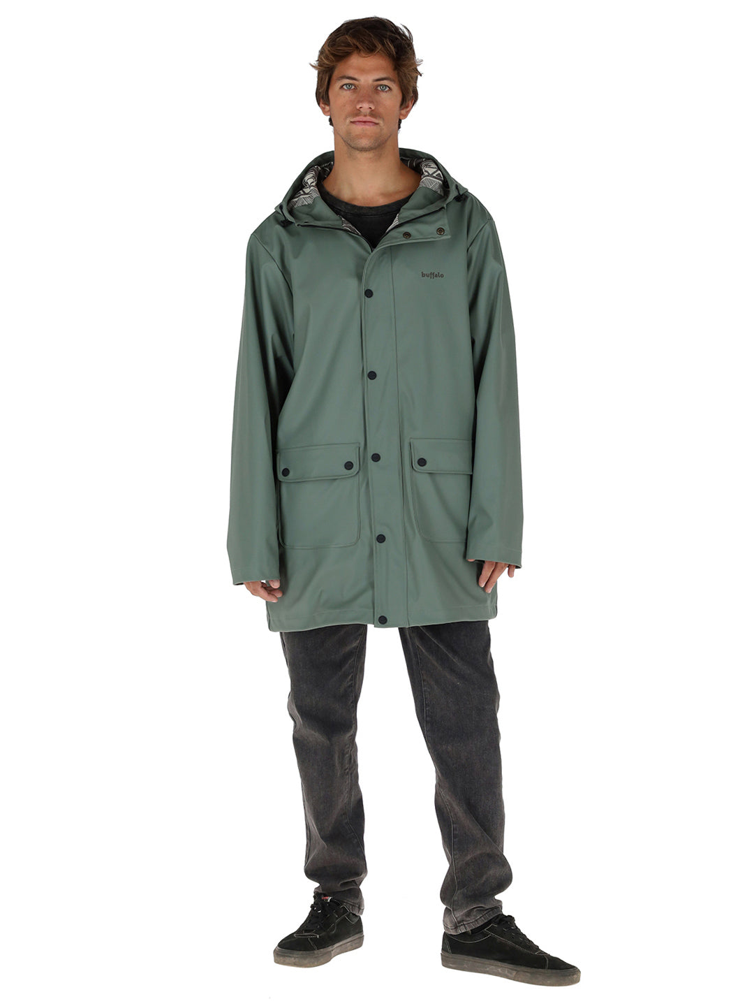 Impermeable Raincoat Hombre - Verde