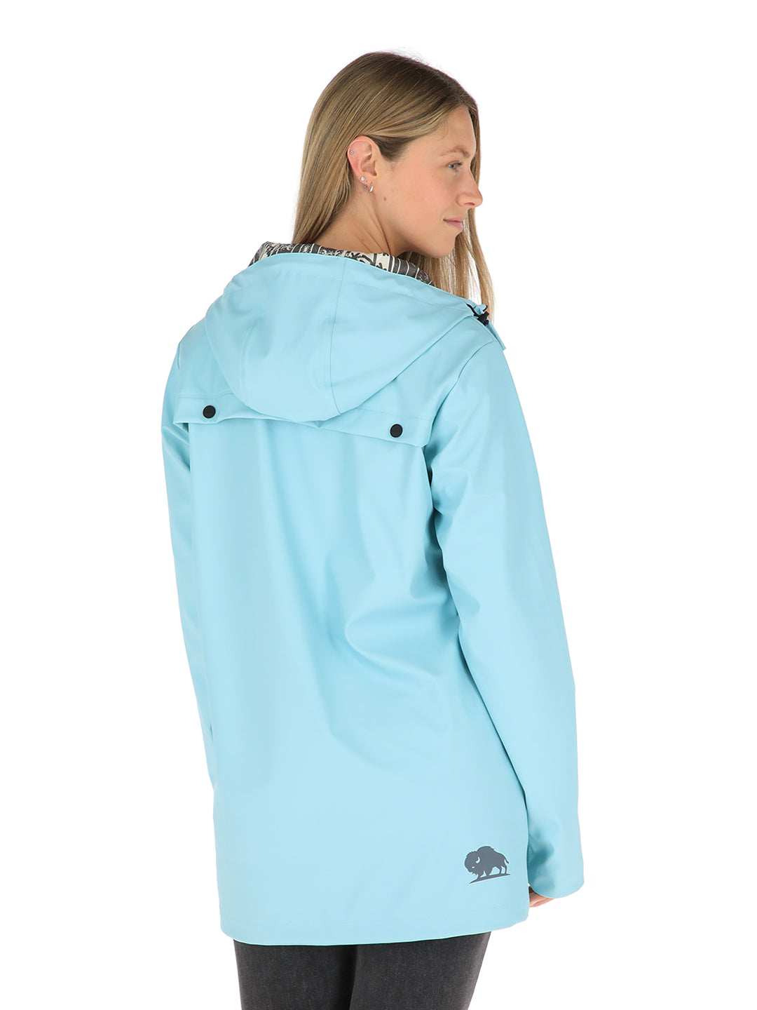 Impermeable Raincoat Mujer - Celeste