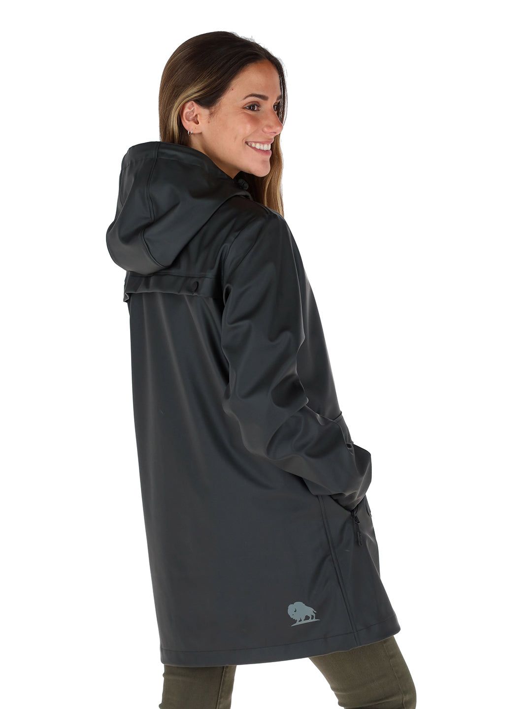 Impermeable Raincoat Mujer - Negro