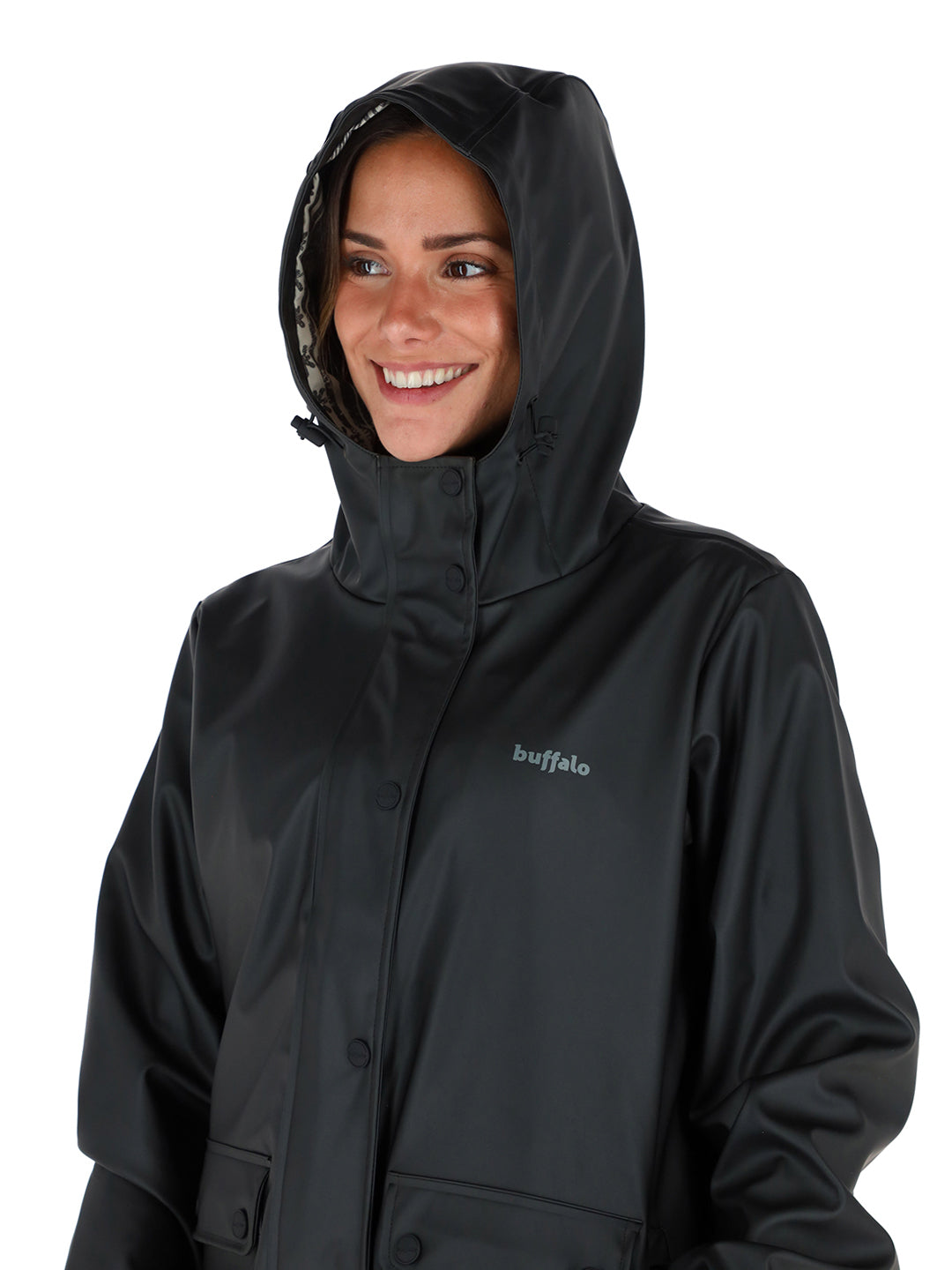 Impermeable Raincoat Mujer - Negro