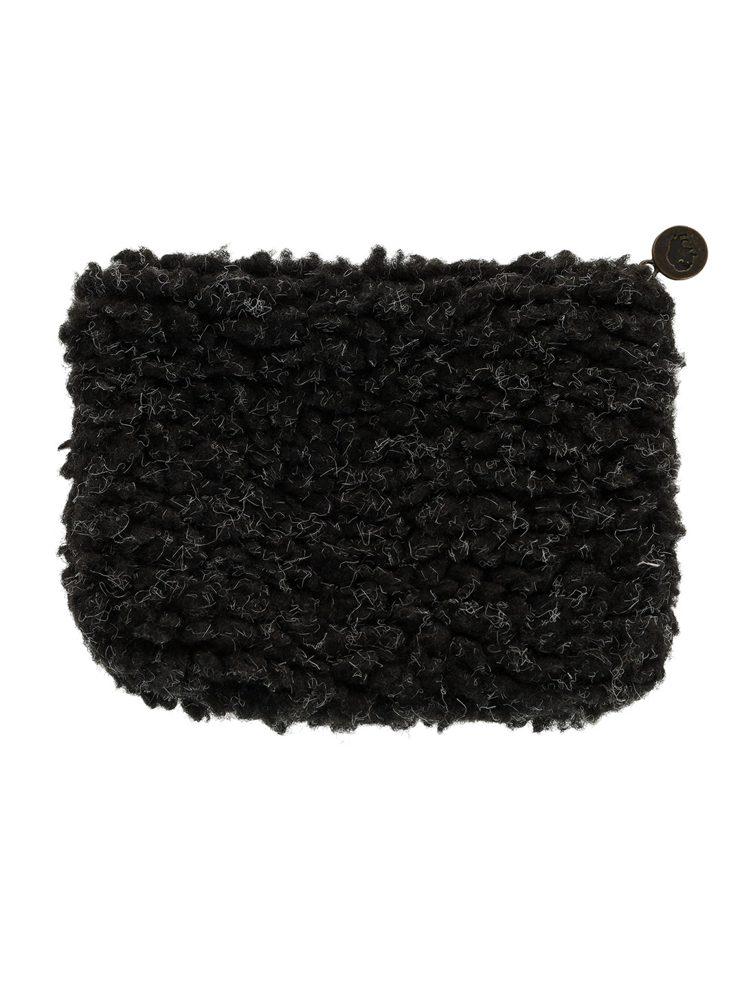 Monedero Hifas - Negro Jaspeado