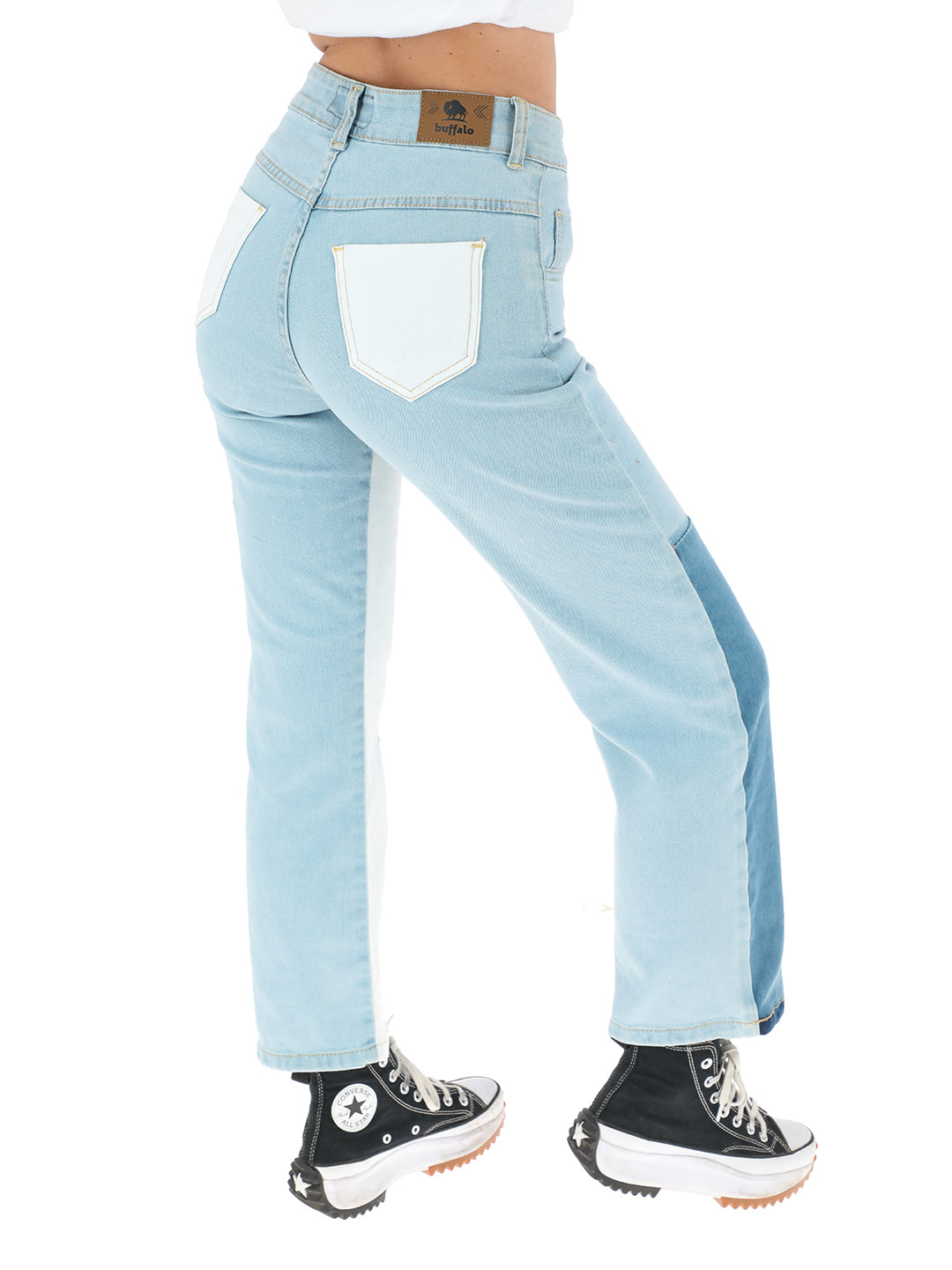 Pantalon Bocana Mujer - Celeste