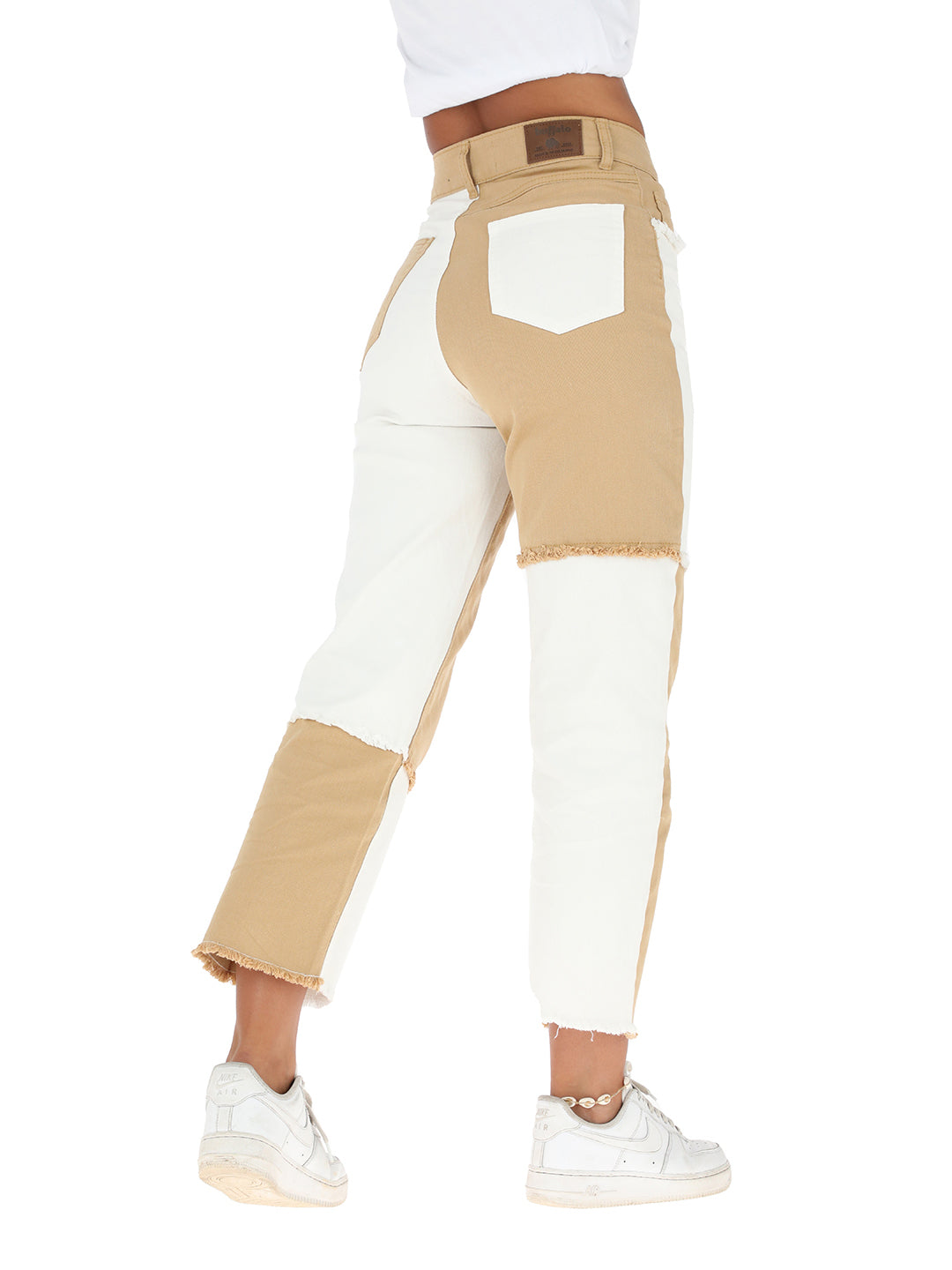 Pantalon Chequen Mujer - Blanco