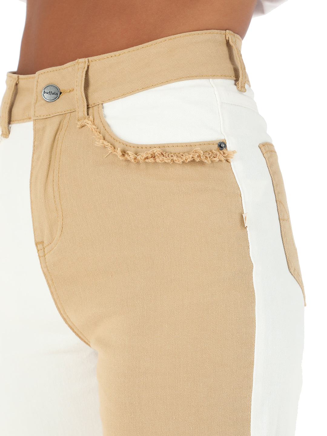 Pantalon Chequen Mujer - Blanco