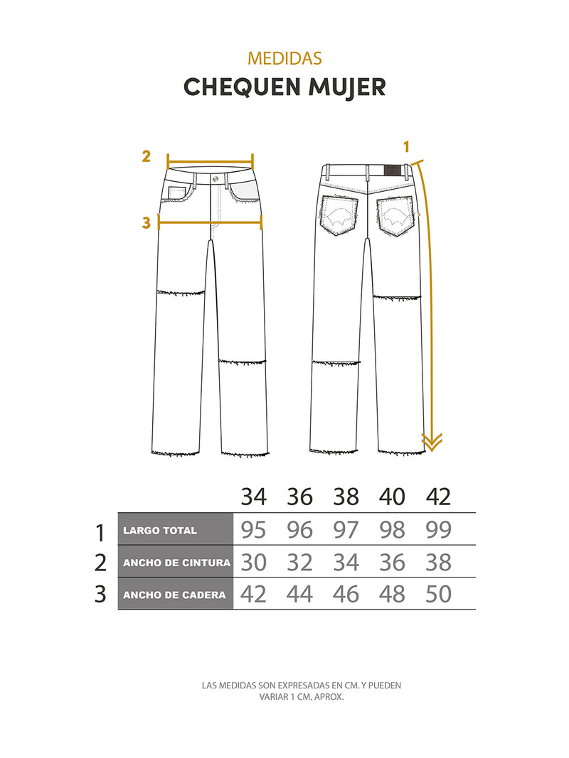 Última imagen de Pantalon Chequen Mujer
