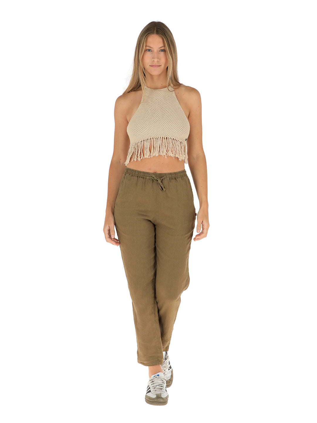 Pantalon Duna Mujer - Verde