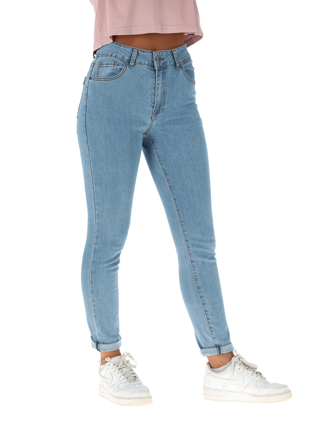 Pantalon Palqui Mujer - Celeste