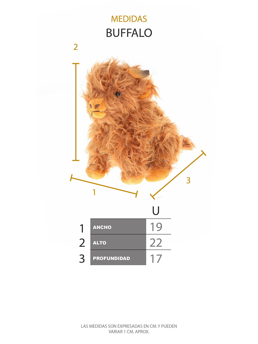 Peluche Buffalo